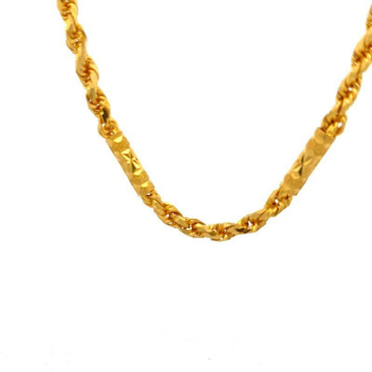 Imperial Paragon Gold Chain in 22k Yellow Gold - BellemareDugasJoaillerie