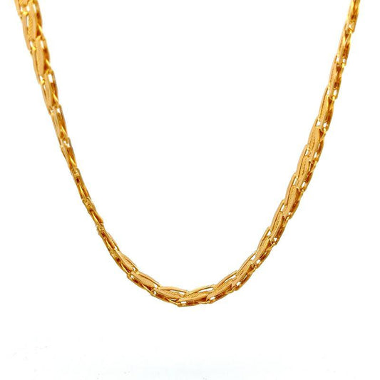 22k gold, yellow gold, gold, gold chain, chain