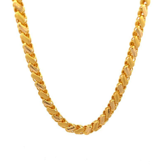 22k gold, yellow gold, gold, gold chain, chain