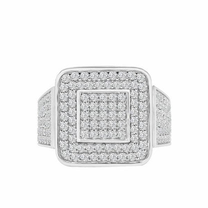 diamond ring, ring, diamond, men, white gold, gold, lab diamonds