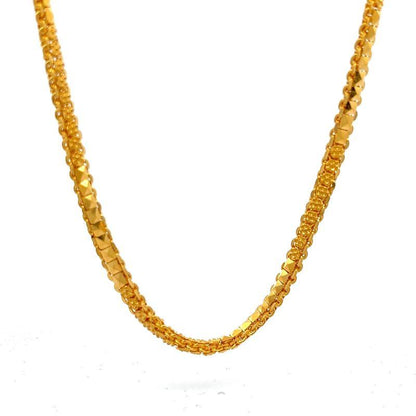 Mighty Krishna Gold Chain in 22k Yellow Gold - BellemareDugasJoaillerie