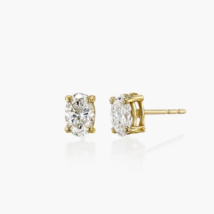 Golden earrings, gold, earrings, jewelry, diamond, diamond earrings