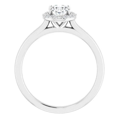 Round Diamond Engagement Ring 0.64CTW - BellemareDugasJoaillerie