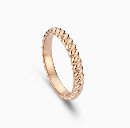 18k Gold, Rose Gold, Gold, Gold Ring, Engagement Ring, Wedding Ring